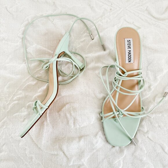 Steve Madden Superb Womens Strappy Heels Size 8.5 - Picture 5 of 8